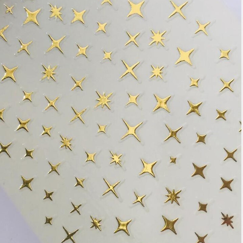 3Dレーザーシルバー/ピンクゴールド透かし彫りクロススターネ - Nail Art Rose Gold のレビューと価格