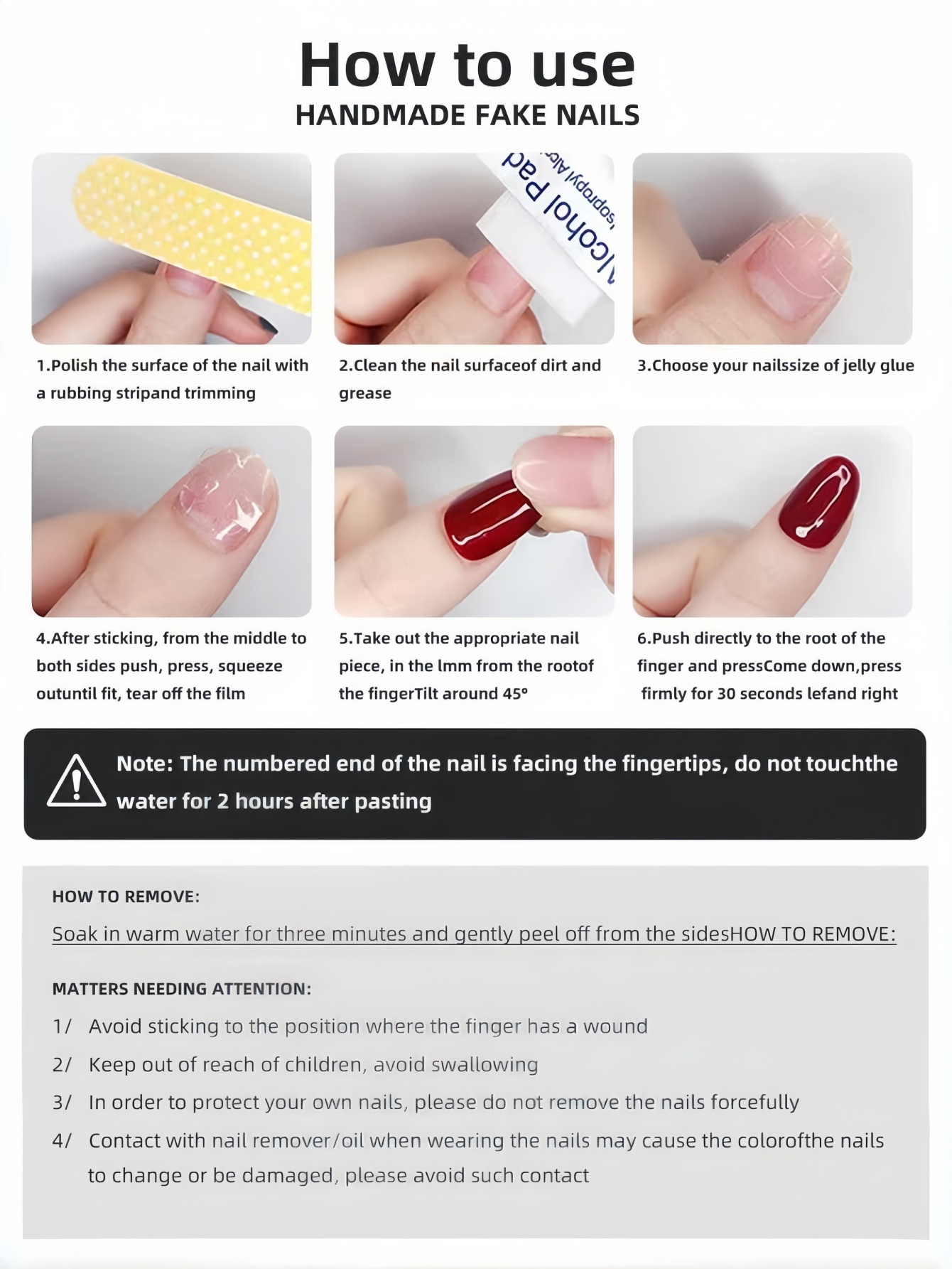 短い楕円形のプレスオンネイル10個、主な色はミルキーホワイト - Nail Art Wedding のレビューと価格