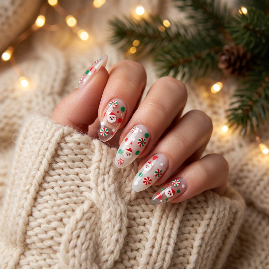 1500個入り クリスマス クレイスプリンクル サンタキャン - Nail Art Wedding のレビューと価格