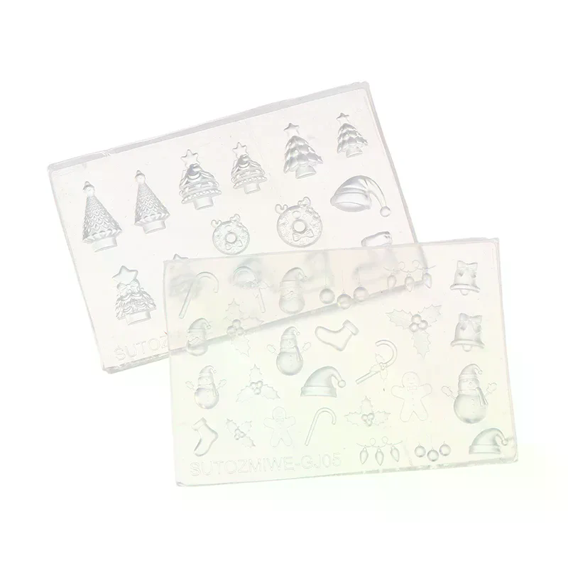 3D シリコーンネイルモールド DIY ネイルアート用クリス - Nail Art For Men のレビューと価格