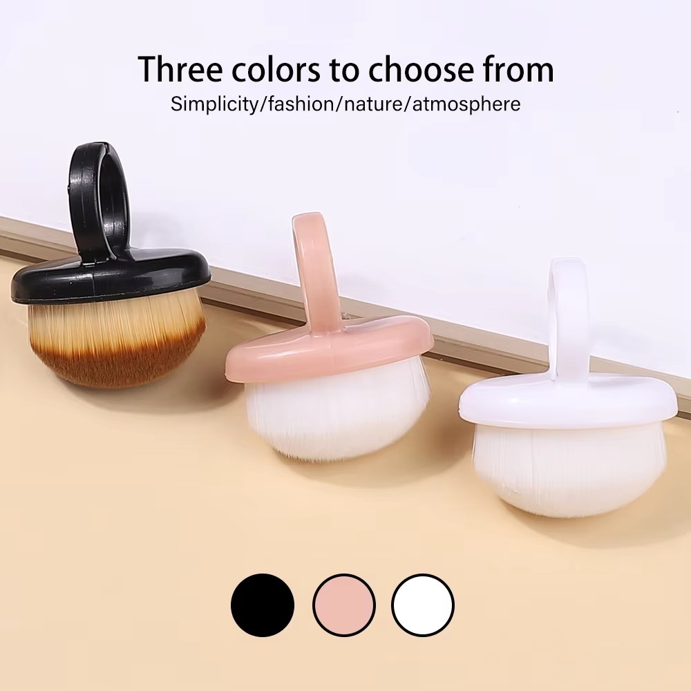 新しいオーバル型ネイルアートダストブラシ DIY マニキュア - Nail Art For Men のレビューと価格