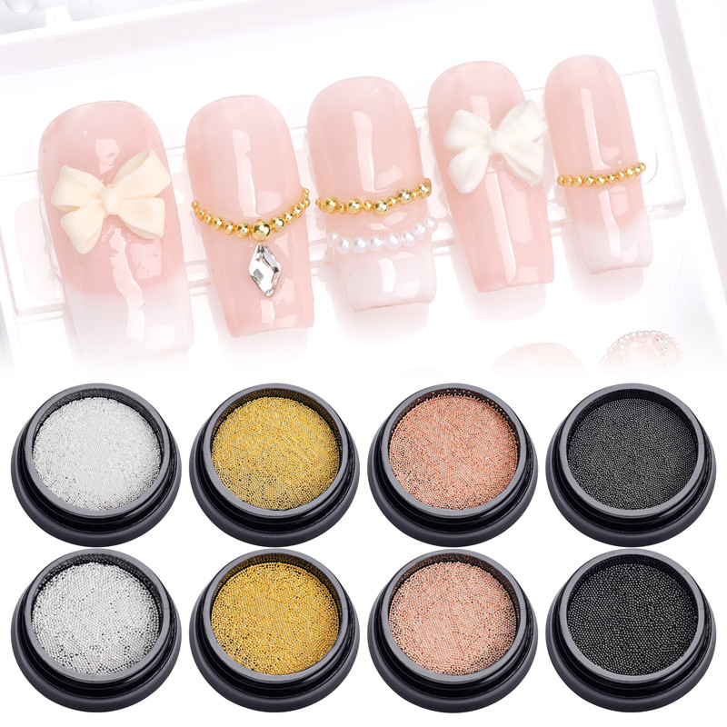 10 グラム/箱 0.4 ミリメートル 0.6 ミリメートル - Nail Art Rose Gold のレビューと価格