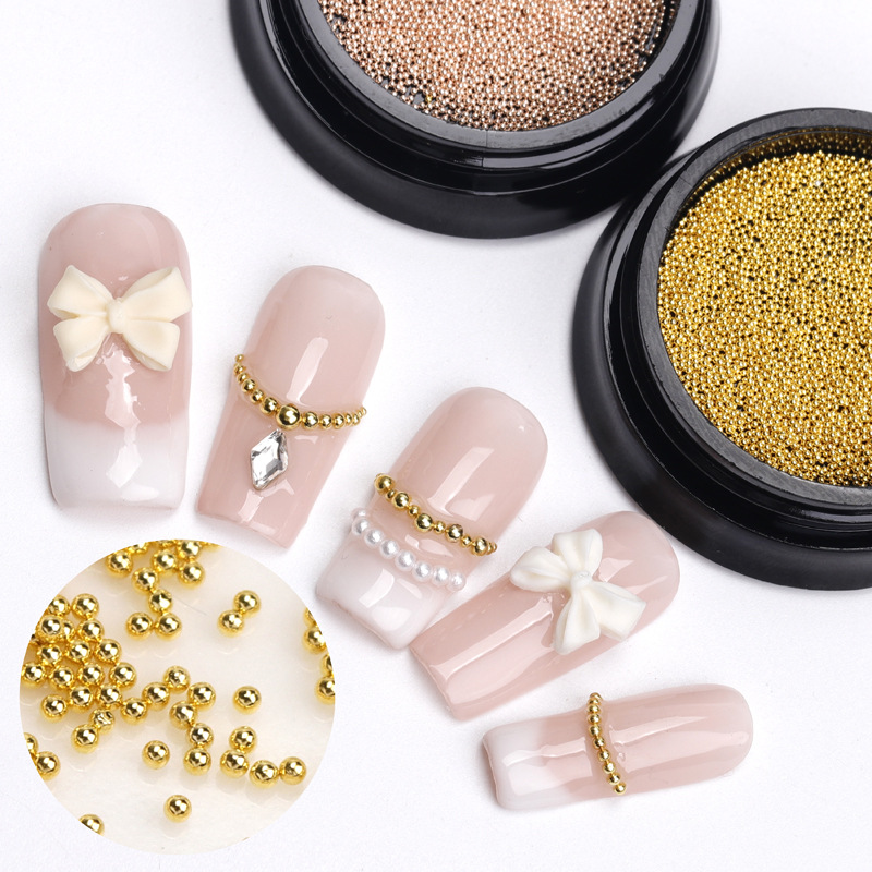 10 グラム/箱 0.4 ミリメートル 0.6 ミリメートル - Nail Art Rose Gold のレビューと価格
