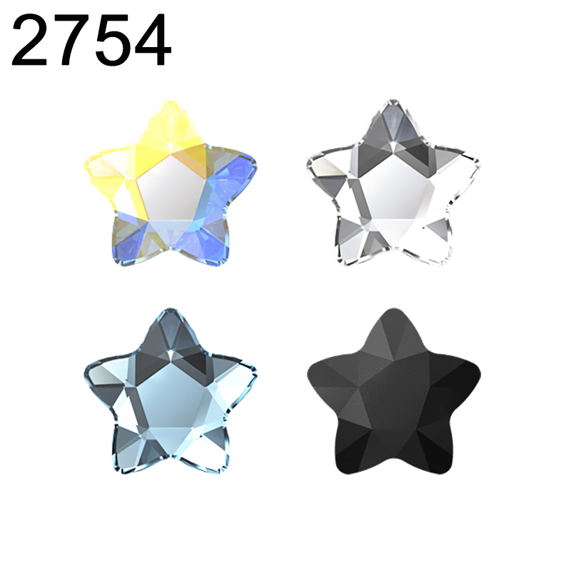 本物の 2754 スターフラワーフラットバックオーストリアか - Nail Art Design のレビューと価格